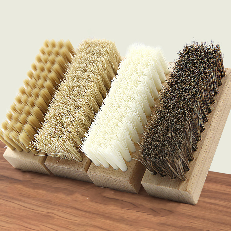 Sneaker Cleaner - 1 Stuk Varkenshaar Schoenborstel Voor Slippers