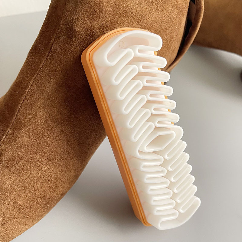 Lederen borstel voor suède laa - Sneaker Cleaner recensie en prijs